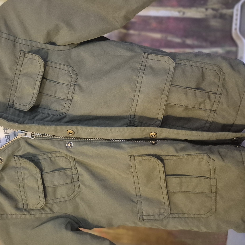 Carter's Khaki Field Jacket with Pockets